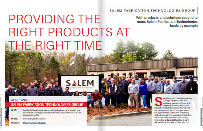 Salem Fabrication Technologies Group with employees